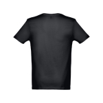 Unisex cotton T-shirt, 150 g/m2, THC Athens black colour second view