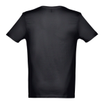 Unisex cotton T-shirt, 150 g/m2, THC Athens black colour