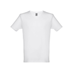 Unisex cotton T-shirt, 150 g/m2, THC Athens white colour first view