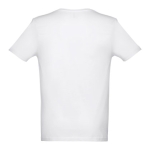 Unisex cotton T-shirt, 150 g/m2, THC Athens white colour