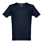 Unisex cotton T-shirt, 150 g/m2, THC Athens navy-blue colour