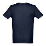 Unisex cotton T-shirt, 150 g/m2, THC Athens navy-blue colour