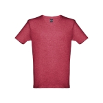 Unisex cotton T-shirt, 150 g/m2, THC Athens marbled red colour first view