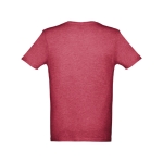 Unisex cotton T-shirt, 150 g/m2, THC Athens marbled red colour second view