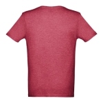 Unisex cotton T-shirt, 150 g/m2, THC Athens marbled red colour