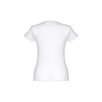 Women's fitted cotton T-shirt, 150 g/m2, THC Sofia white colour second view