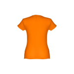 Women's fitted cotton T-shirt, 150 g/m2, THC Sofia orange colour second view