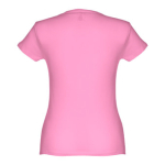 Women's fitted cotton T-shirt, 150 g/m2, THC Sofia pink colour