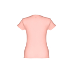 Women's fitted cotton T-shirt, 150 g/m2, THC Sofia salmon colour second view