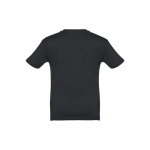 Children's cotton t-shirt, 150 g/m2, THC Quito black colour second view