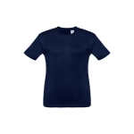 Children's cotton t-shirt, 150 g/m2, THC Quito blue colour first view