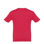 Children's cotton t-shirt, 150 g/m2, THC Quito red colour