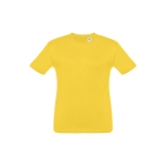 Children's cotton t-shirt, 150 g/m2, THC Quito yellow colour first view