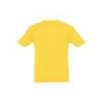 Children's cotton t-shirt, 150 g/m2, THC Quito yellow colour second view