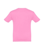 Children's cotton t-shirt, 150 g/m2, THC Quito pink colour