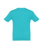 Children's cotton t-shirt, 150 g/m2, THC Quito turquoise colour