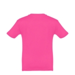 Children's cotton t-shirt, 150 g/m2, THC Quito fuchsia colour