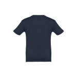 Children's cotton t-shirt, 150 g/m2, THC Quito navy-blue colour second view