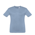 Children's cotton t-shirt, 150 g/m2, THC Quito light blue colour