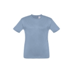 Children's cotton t-shirt, 150 g/m2, THC Quito light blue colour first view