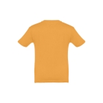 Children's cotton t-shirt, 150 g/m2, THC Quito dark yellow colour second view