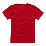 T-shirt made of organic cotton, 200 g/m², Elevate NXT red colour