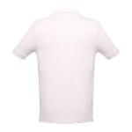 Men's cotton polo shirt in colours, 195 g/m2, THC Adam light pink colour