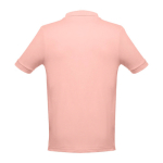 Men's cotton polo shirt in colours, 195 g/m2, THC Adam salmon colour