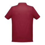 Cotton and polyester polo shirt in full colour, 200 g/m2 burgundy colour