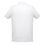 Cotton and polyester polo shirt in full colour, 200 g/m2 white colour