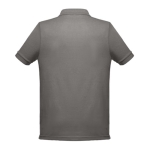 Cotton and polyester polo shirt in full colour, 200 g/m2 dark grey colour