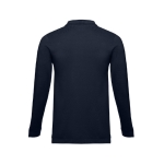 Long-sleeved cotton polo shirt, 210 g/m2, THC Bern second view