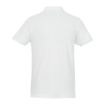 Polo shirt made of organic cotton and recycled polyester 220 g/m², Elevate NXT white colour