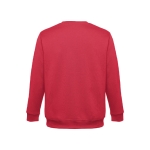 Unisex cotton and polyester sweatshirt, 300 g/m2 red colour second view