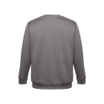 Unisex cotton and polyester sweatshirt, 300 g/m2 dark grey colour second view