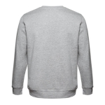 Unisex cotton and polyester sweatshirt, 300 g/m2 marbled grey colour