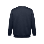 Unisex cotton and polyester sweatshirt, 300 g/m2 navy-blue colour second view