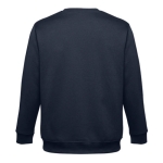 Unisex cotton and polyester sweatshirt, 300 g/m2 navy-blue colour