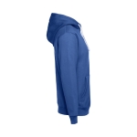 Cotton & polyester sweatshirt, 320 g/m2, THC Moscow royal blue colour third view