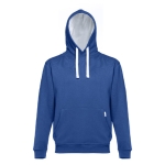 Cotton & polyester sweatshirt, 320 g/m2, THC Moscow royal blue colour fourth view