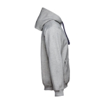 Cotton & polyester sweatshirt, 320 g/m2, THC Moscow marbled grey colour third view