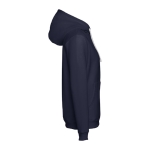 Cotton & polyester sweatshirt, 320 g/m2, THC Moscow navy-blue colour third view