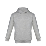 Kid's cotton & polyester sweatshirt, 320 g/m2 grey colour