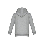 Kid's cotton & polyester sweatshirt, 320 g/m2 grey colour second view