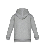 Kid's cotton & polyester sweatshirt, 320 g/m2 grey colour third view