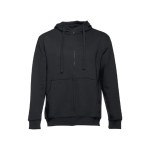 Cotton sweatshirt, 320 g/m2, THC Amsterdam black colour first view