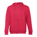 Cotton sweatshirt, 320 g/m2, THC Amsterdam red colour