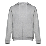 Cotton sweatshirt, 320 g/m2, THC Amsterdam grey colour