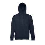 Cotton sweatshirt, 320 g/m2, THC Amsterdam navy-blue colour fourth view