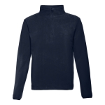 Unisex fleece and polyester jacket, 260 g/m2, THC Vienna navy-blue colour